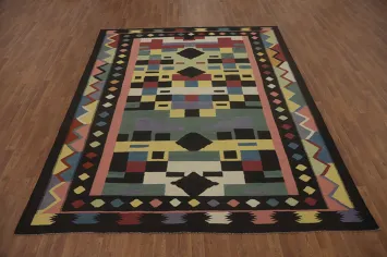 Geometric Kilim Oriental Area Rug 8x10