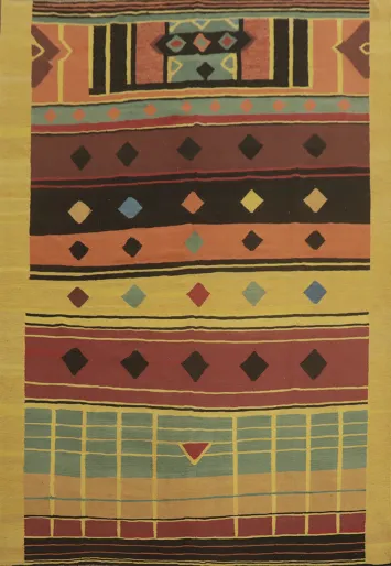 Geometric Kilim Oriental Area Rug 8x11