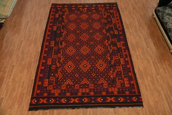Vegetable Dye Kilim Oriental Large Rug 9x15