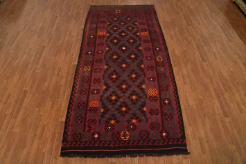 Vegetable Dye Kilim Oriental Area Rug 5x11