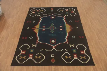 Geometric Kilim Oriental Area Rug 10x13