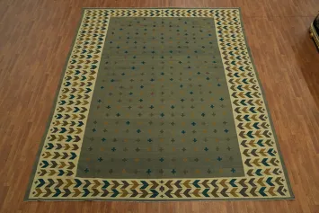 Geometric Kilim Oriental Large Rug 11x14