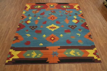 Geometric Kilim Oriental Area Rug 8x10