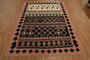 Tribal Geometric Kilim Oriental Area Rug 8x11