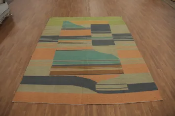 Vegetable Dye Kilim Oriental Area Rug 8x10