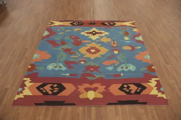 Geometric Kilim Oriental Area Rug 8x8