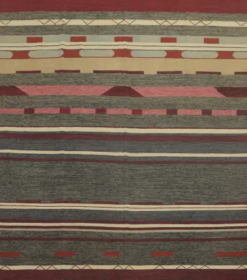 Vegetable Dye Kilim Square Large Rug 12x12