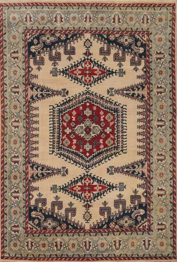 Geometric Viss Indian Area Rug 9x12