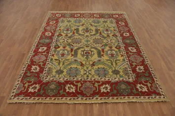 Handmade Wool Oushak Indian Area Rug 8x10