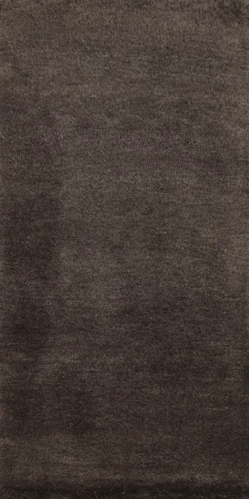 Luxurious Dark Brown Gabbeh Rug 2x5 for Subtle Elegance in Any Room