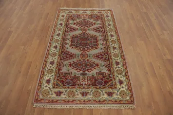Handmade Wool Viss Indian Rug 3x5