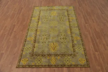 Handmade Oushak Living Room Area Rug 5x8