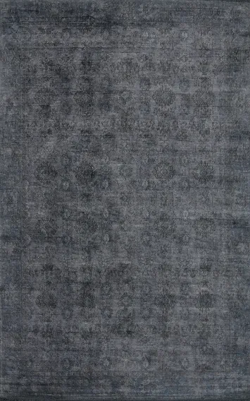 Handmade Distressed Area Rug 6x8