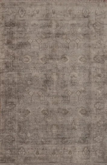 Handmade Oushak Indian Area Rug 6x8