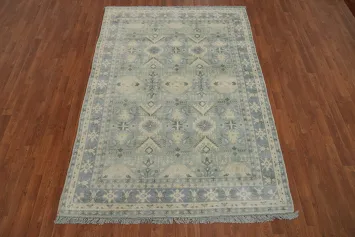 Handmade Oushak Oriental Area Rug 6x8