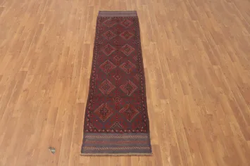 Tribal Balouch Wool Runner Rug 2x8