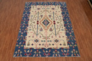 Vegetable Dye Gabbeh Living Room Area Rug 8x11