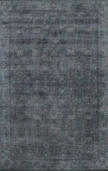 Handmade Distressed Room Size Area Rug 6x8