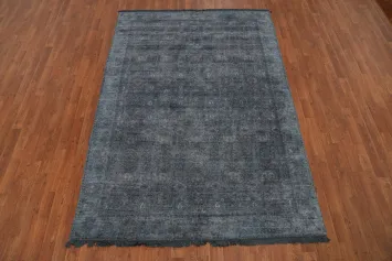 Handmade Distressed Room Size Area Rug 6x8