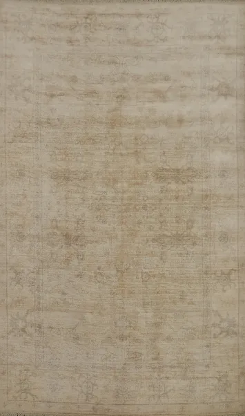 Handmade Oushak Indian Area Rug 5x8