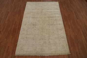 Handmade Oushak Indian Area Rug 5x8