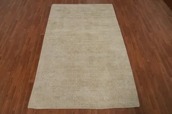 Handmade Oushak Room Size Area Rug 5x8