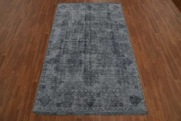 Handmade Distressed Area Rug 5x8