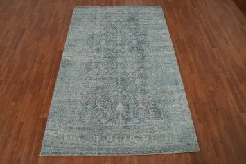 All-Over Oushak Handmade Area Rug 5x8