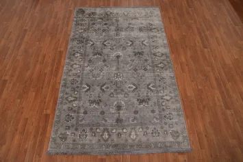 Handmade Oushak Indian Area Rug 5x8