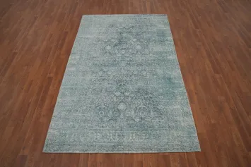 Handmade Oushak Oriental Area Rug 5x8