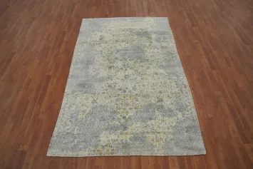 Handmade Oushak Oriental Area Rug 5x8