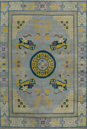 Handmade Wool Oushak Room Size Area Rug 8x10