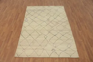 All-Over Moroccan Room Size Area Rug 5x8