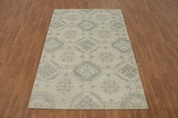 Handmade Oushak Oriental Area Rug 5x8