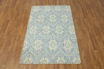 All-Over Modern Abstract Oriental Rug 4x6