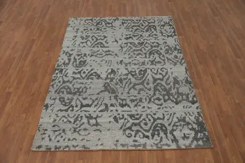 Modern Abstract Living Room Rug 5x7