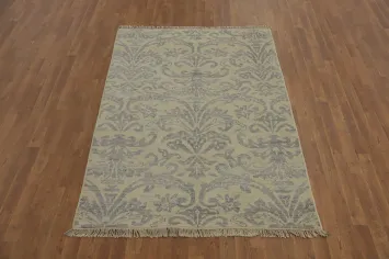 Handmade Art Deco Living Room Rug 5x7