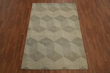 Geometric Gabbeh Living Room Rug 5x7