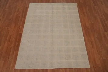 Handmade Modern Abstract Oriental Rug 5x7