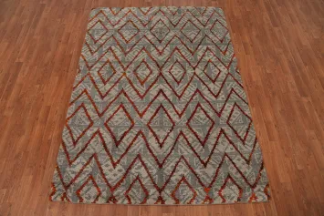 Geometric Moroccan Room Size Area Rug 5x8