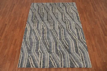 Geometric Moroccan Room Size Area Rug 5x8
