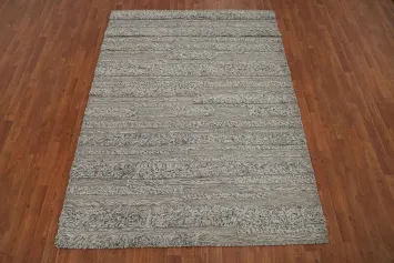 Handmade Moroccan Living Room Area Rug 6x8