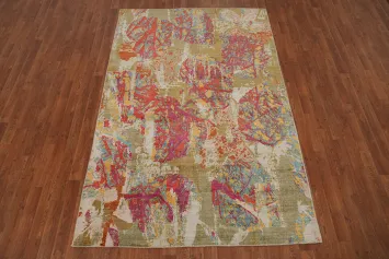 Modern Abstract Living Room Area Rug 5x8