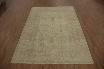 Vegetable Dye Oushak Living Room Area Rug 7x10