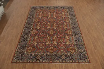 Vegetable Dye Heriz Serapi Oriental Large Rug 10x14