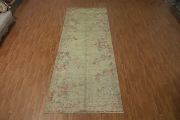 Vegetable Dye Art Deco Oriental Large Rug 6x16