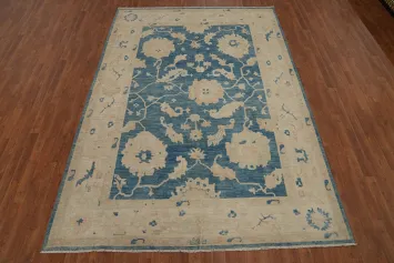 Vegetable Dye Oushak Living Room Area Rug 7x10