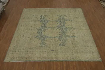 Vegetable Dye Oushak Square Large Rug 12x12