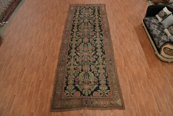 Pre-1900 Antique Karabagh Vegetable Dye Large Rug 7x19