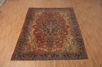 Vegetable Dye Heriz Persian Area Rug 10x12